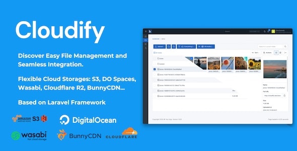 Cloudify - Self-Hosted File Manager and Cloud Storage - CodeCanyon Item for Sale