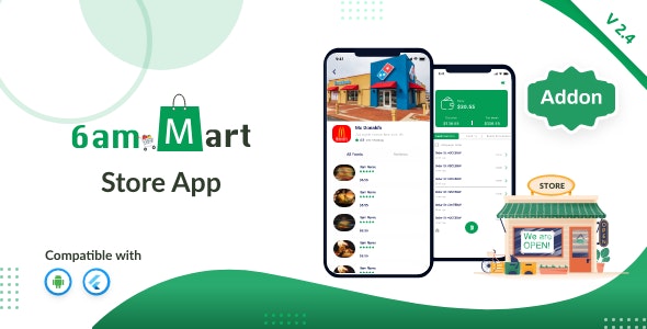 6amMart - Store App - CodeCanyon Item for Sale