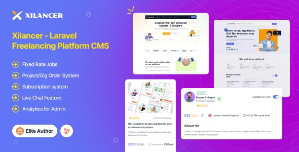 Xilancer – Freelancer Marketplace Platform with Services & Projects - CodeCanyon Item for Sale