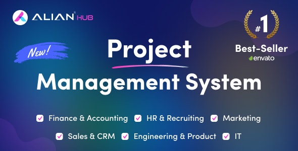 AlianHub - Project Management System - CodeCanyon Item for Sale