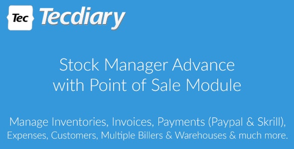 Stock Manager Advance with Point of Sale Module - CodeCanyon Item for Sale