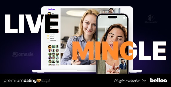 Live Mingle - Plugin like omegle,chatroulette - Belloo Dating - CodeCanyon Item for Sale