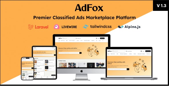 AdFox: Dual-Experience Classified Ads with App-Like Feel on Mobile & Web Interface - CodeCanyon Item for Sale