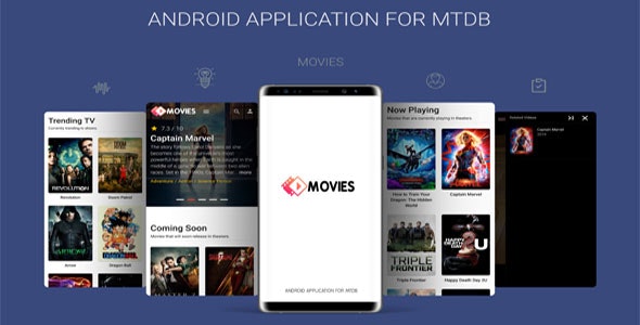 Android Application For MTDB - Ultimate Movie&TV Database - CodeCanyon Item for Sale