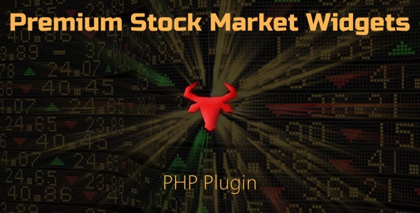 Premium Stock Market & Forex Widgets | PHP Plugin - CodeCanyon Item for Sale