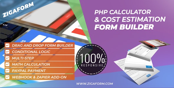 Zigaform - PHP Calculator & Cost Estimation Form Builder - CodeCanyon Item for Sale