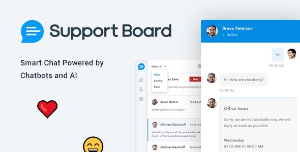 Chat - Support Board - Chat - OpenAI Chatbot - PHP - CodeCanyon Item for Sale